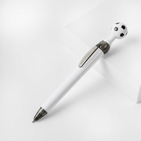 BOLÍGRAFO SOCCER - BLANCO CON NEGRO