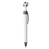 BOLÍGRAFO SOCCER - BLANCO CON NEGRO