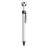 BOLÍGRAFO SOCCER - BLANCO CON NEGRO