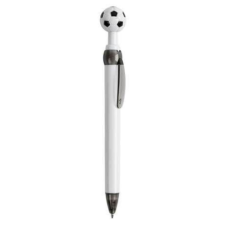 BOLÍGRAFO SOCCER - BLANCO CON NEGRO