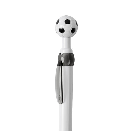 BOLÍGRAFO SOCCER - BLANCO CON NEGRO