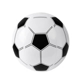 PELOTA INFLABLE SOCCER - BLANCO CON NEGRO