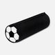 ESTUCHE ESCOLAR SOCCER - BLANCO CON NEGRO