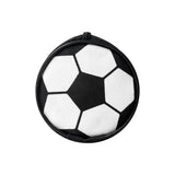 ESTUCHE ESCOLAR SOCCER - BLANCO CON NEGRO
