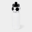 CILINDRO DEPORTIVO SOCCER - BLANCO CON NEGRO