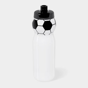 CILINDRO DEPORTIVO SOCCER - BLANCO CON NEGRO