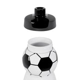 CILINDRO DEPORTIVO SOCCER - BLANCO CON NEGRO