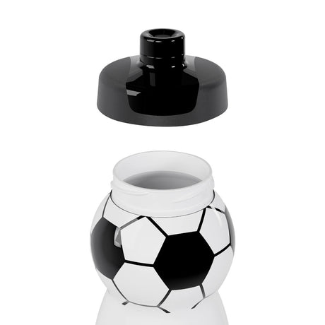 CILINDRO DEPORTIVO SOCCER - BLANCO CON NEGRO