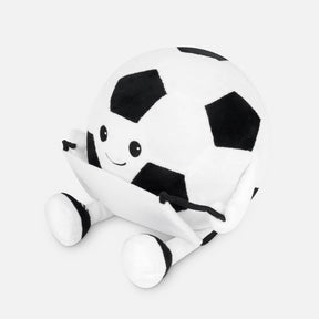 PELUCHE SOCCER - BLANCO CON NEGRO