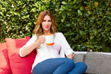TAZA ANNECY - NARANJA