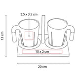 SET DE TAZAS IWAO