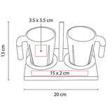 SET DE TAZAS IWAO
