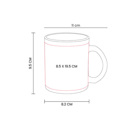 TAZA PARA SUBLIMAR TECAF