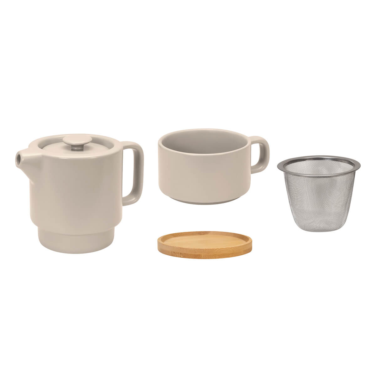 TAZA TETERA HUNNI - BEIGE