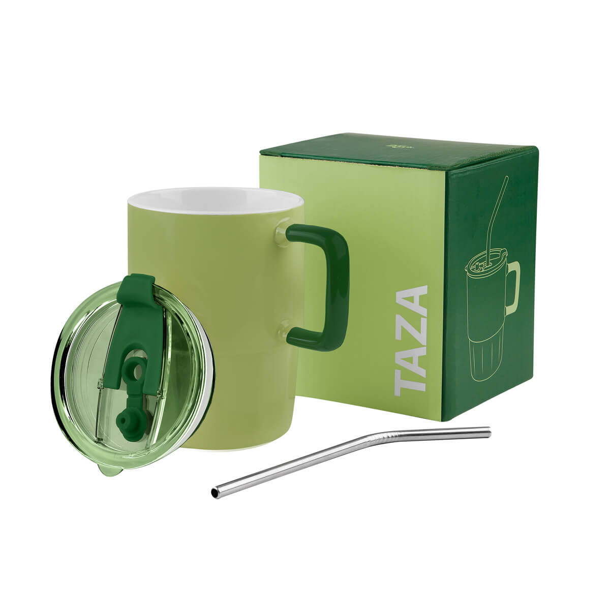 TAZA CORALINE - VERDE