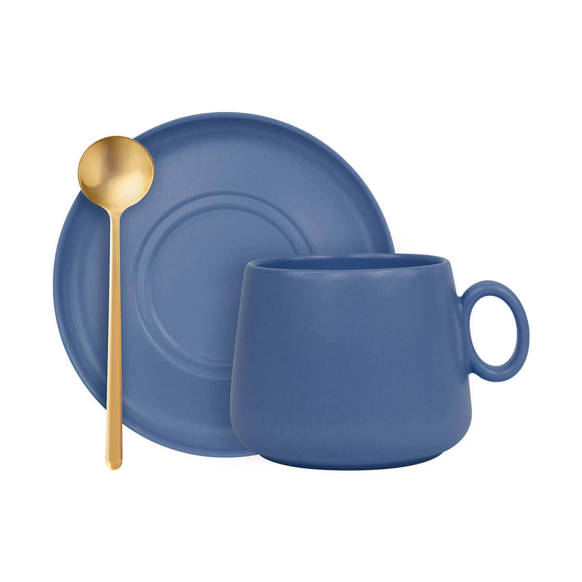 SET DE TAZA ZAPHIR - AZUL