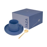 SET DE TAZA ZAPHIR - AZUL