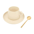 SET DE TAZA ZAPHIR - HUESO