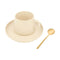 SET DE TAZA ZAPHIR - HUESO