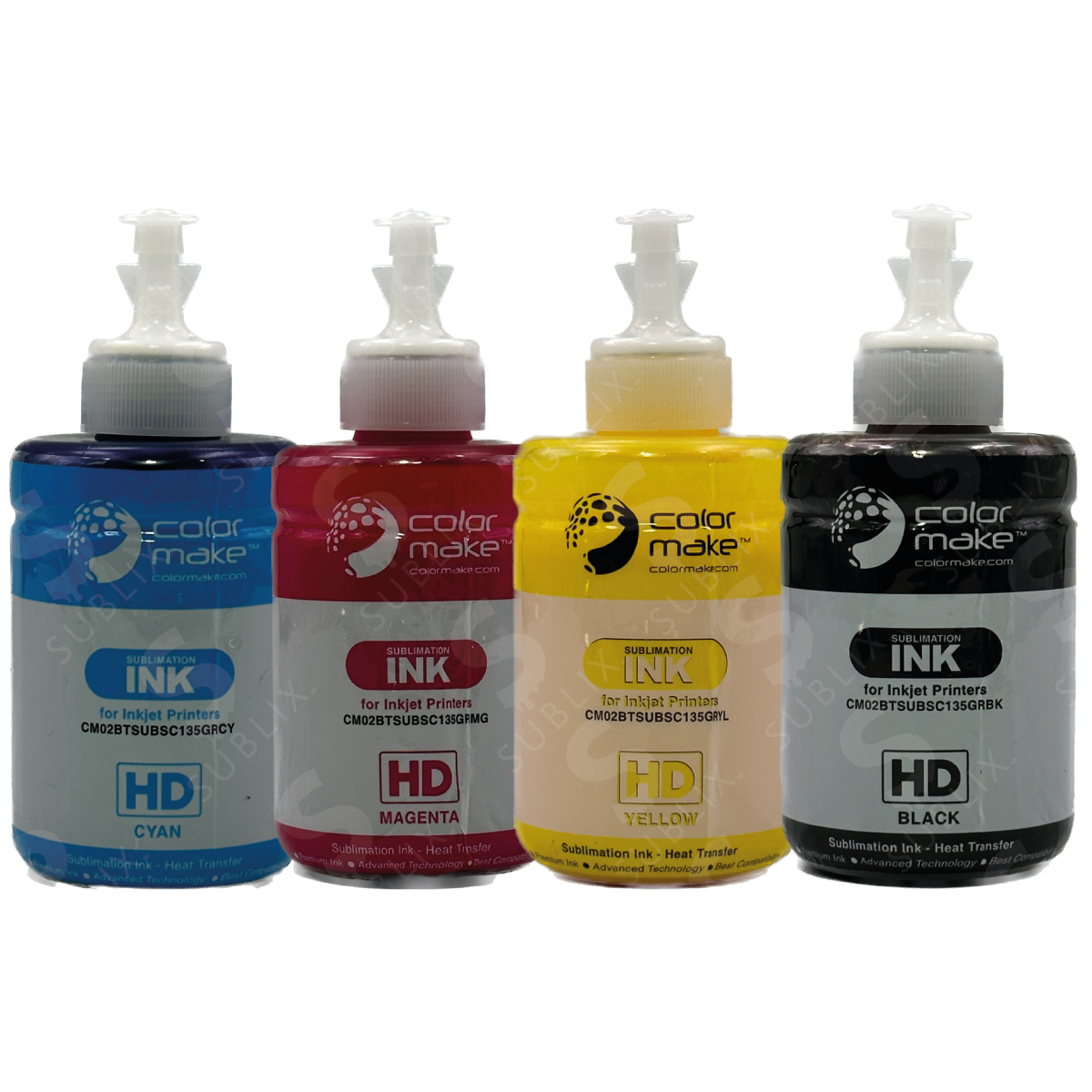 Bote de tinta de sublimación 135ml. ColorMake