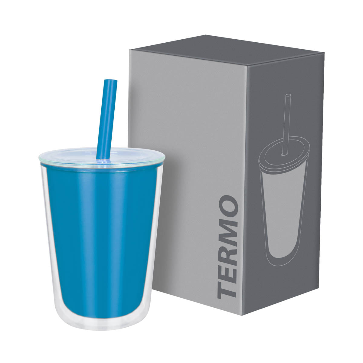 VASO ELISSA - AZUL
