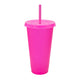 VASO JAS - ROSA NEON