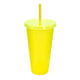 VASO JAS - AMARILLO NEON