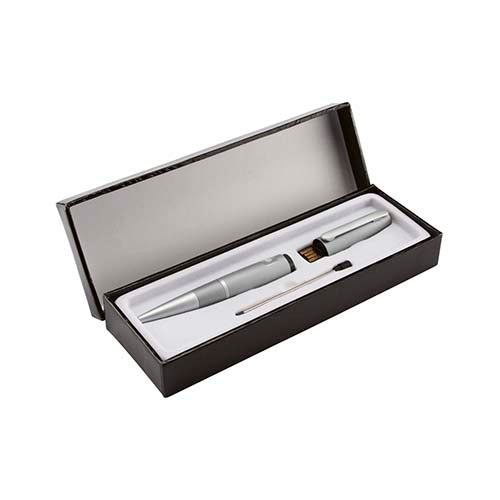 BOLÍGRAFO USB 4 GB STERRA - PLATA