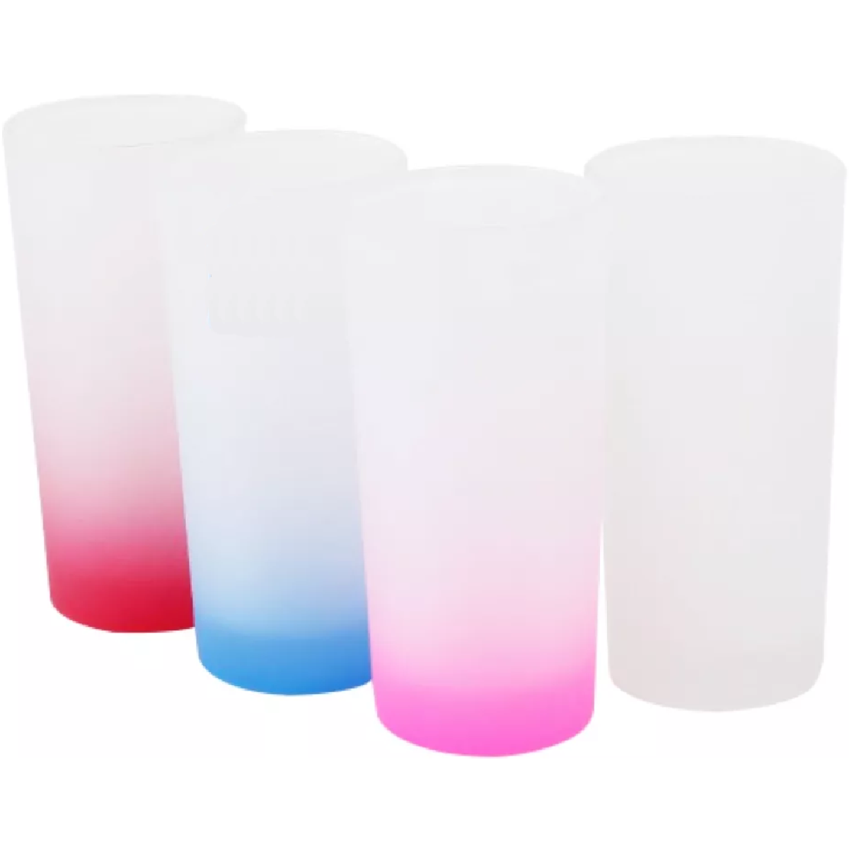 Vaso de vidrio 270ml Estilo Jaibolero Glaseado (Caja de 24) Color Make