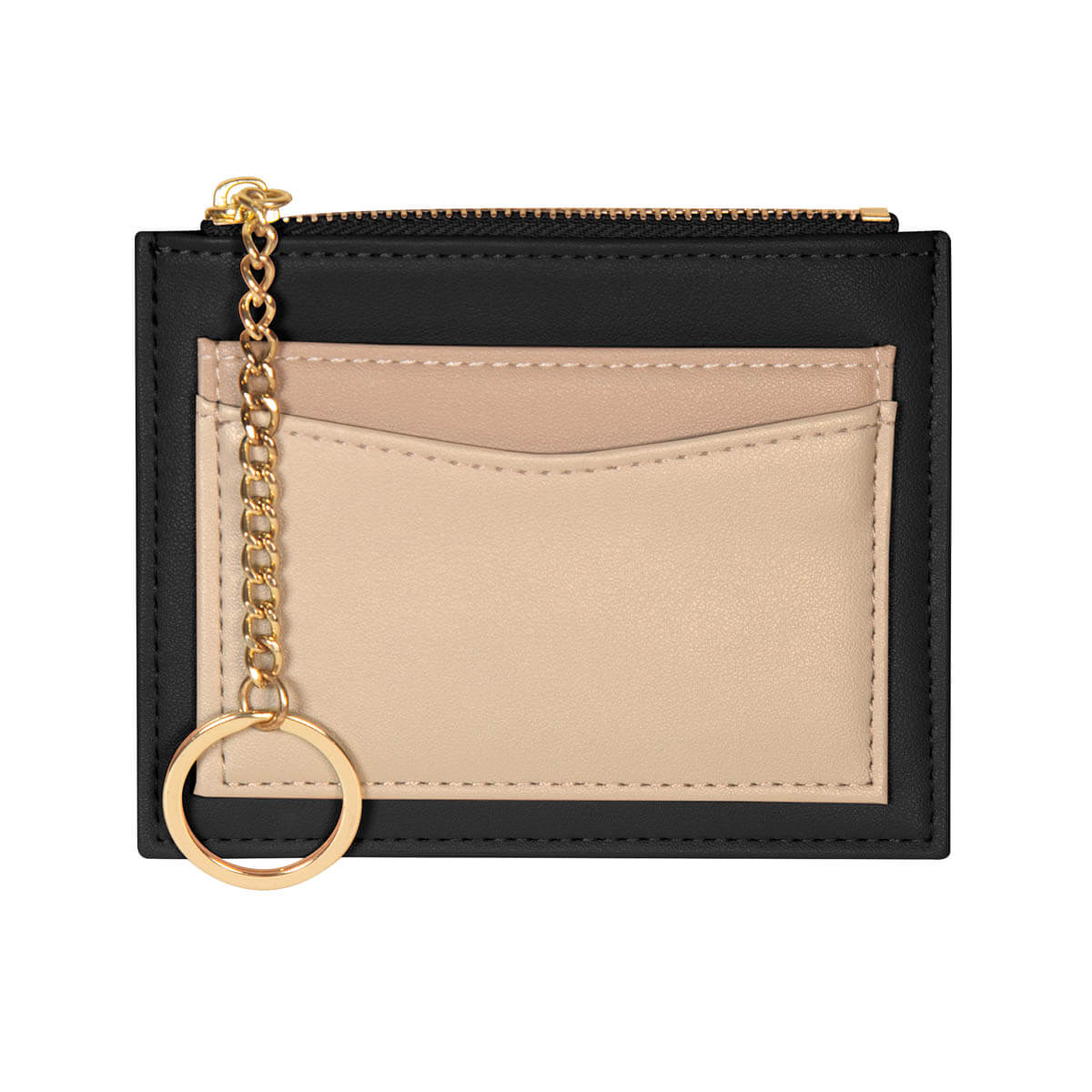 CARTERA MONEDERO IRIS - NEGRO