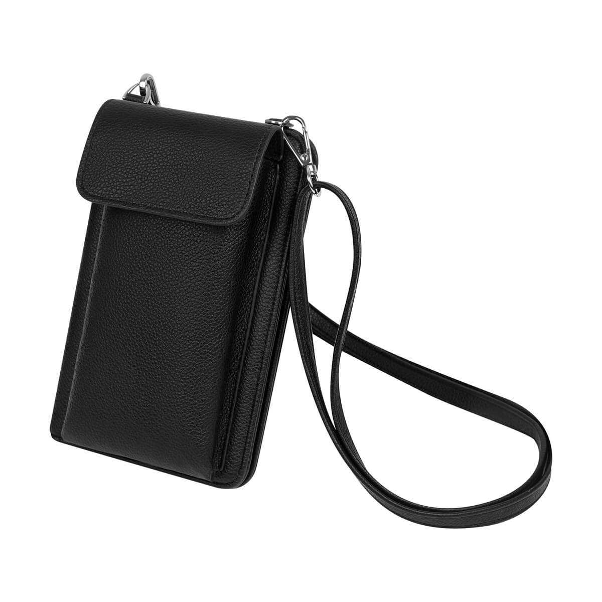CARTERA PORTA PASAPORTE AVELINE - NEGRO
