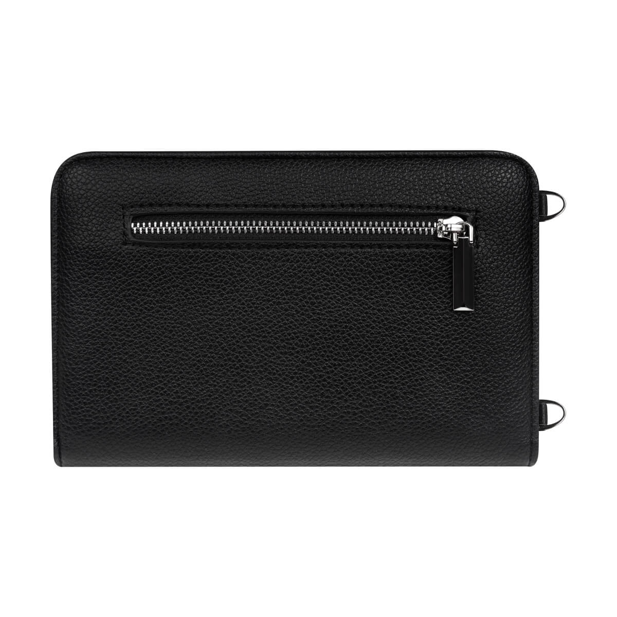 CARTERA PORTA PASAPORTE AVELINE - NEGRO