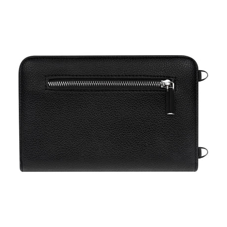CARTERA PORTA PASAPORTE AVELINE - NEGRO