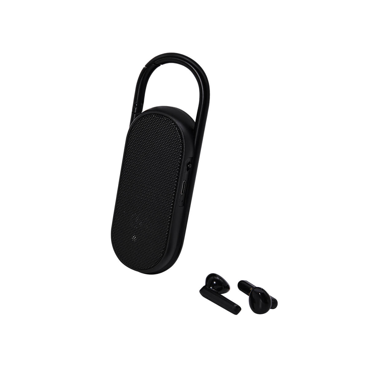 BOCINA CON AUDÍFONOS RUIS - NEGRO
