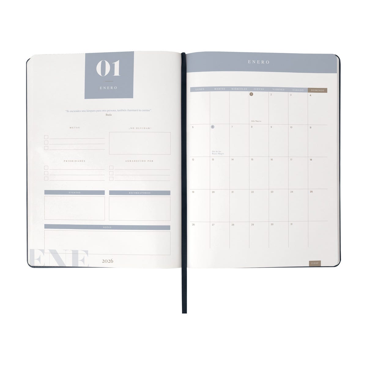 AGENDA DIARIA ULTRA 2026