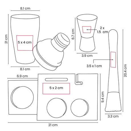 SET SHAKER KORAI