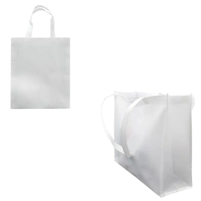 Bolsa ecológica de poliéster sublimable (Caja de 200) Color Make | 25x29cm | SKU CAHBOEC2002520WH | Color Make