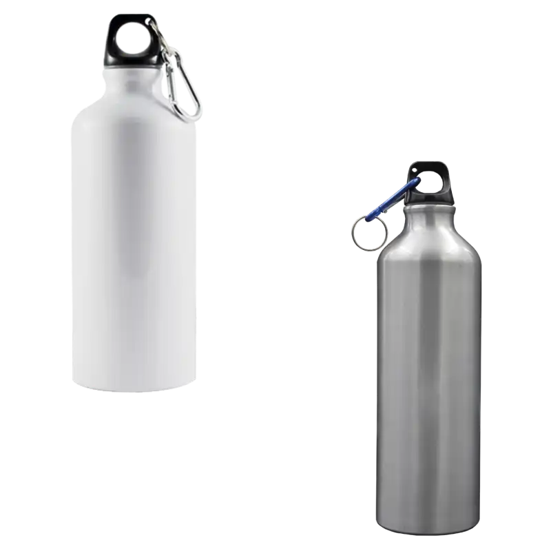 Botella de aluminio 600ml. Deportiva. Color Make