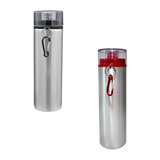 Botella de aluminio 750ml Plata tapa de rosca (Caja de 12) Color Make