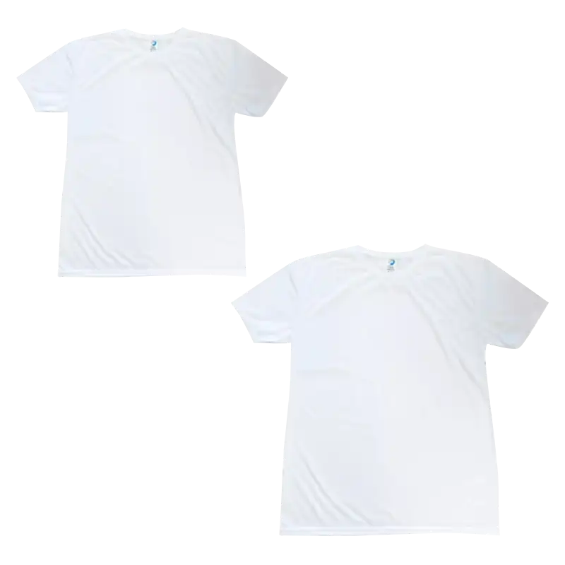 Playera Infantil blanca para sublimar tactoalgodón (Caja de 10) Color Make