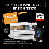 Impresora T3170 60 cm + Kit Para DTF Textil ColorMake