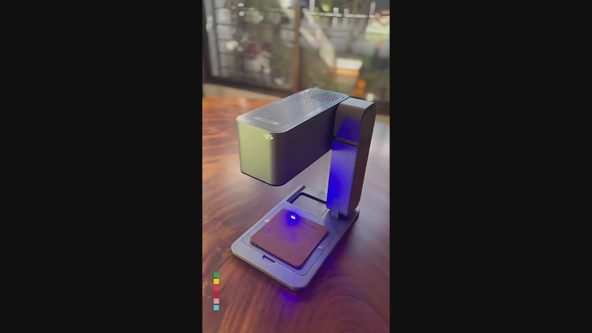 Maquina Laser Portatil P1 con conexión para Sistema Rotativo Color Make