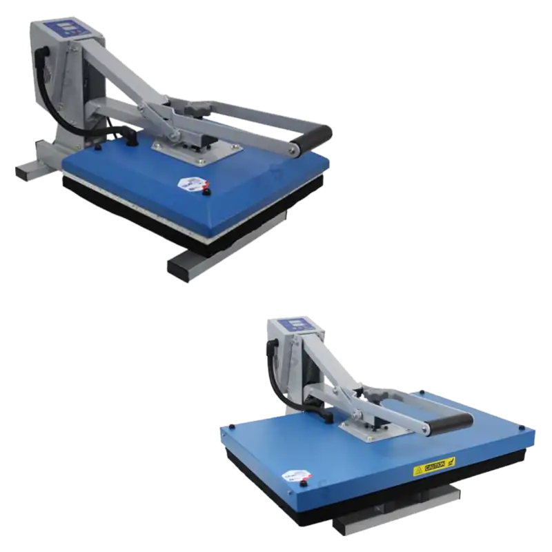 Serie PRO Prensa plana manual 110V. Blue Heat