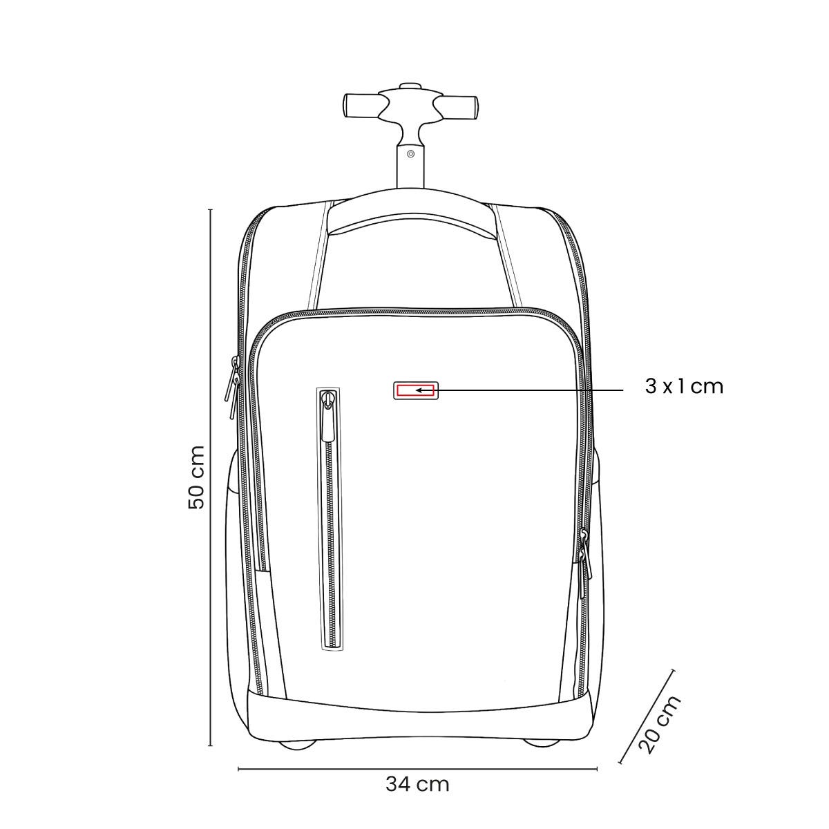 MOCHILA TROLLEY NOREKI
