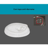 Tapa PET Para Desechable Cristalino 16oz