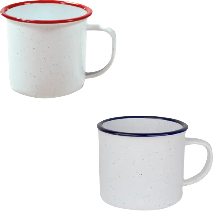 Taza de cerámica 11oz Estilo Peltre (Caja de 48)  Color Make