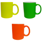 Taza de cerámica 11oz. Neón Color Make