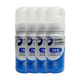 Tinta de sublimación bote de 70ml (Pack 4 Colores) Color Make
