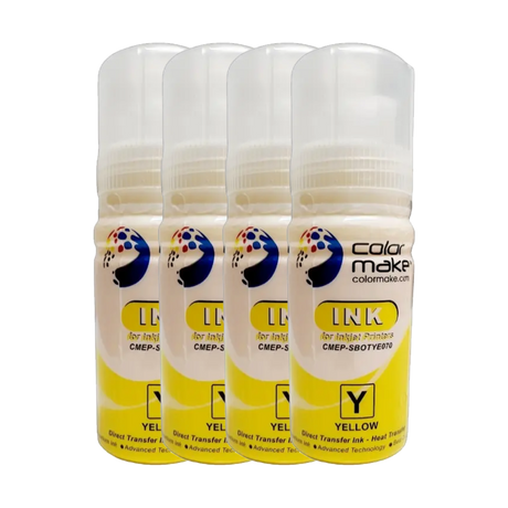 Tinta de sublimación bote de 70ml (Pack 4 Colores) Color Make