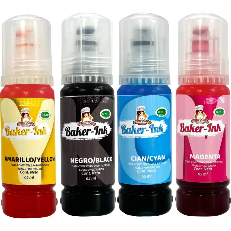 Tinta Comestible Baker Ink 544 70ml Para EPSON